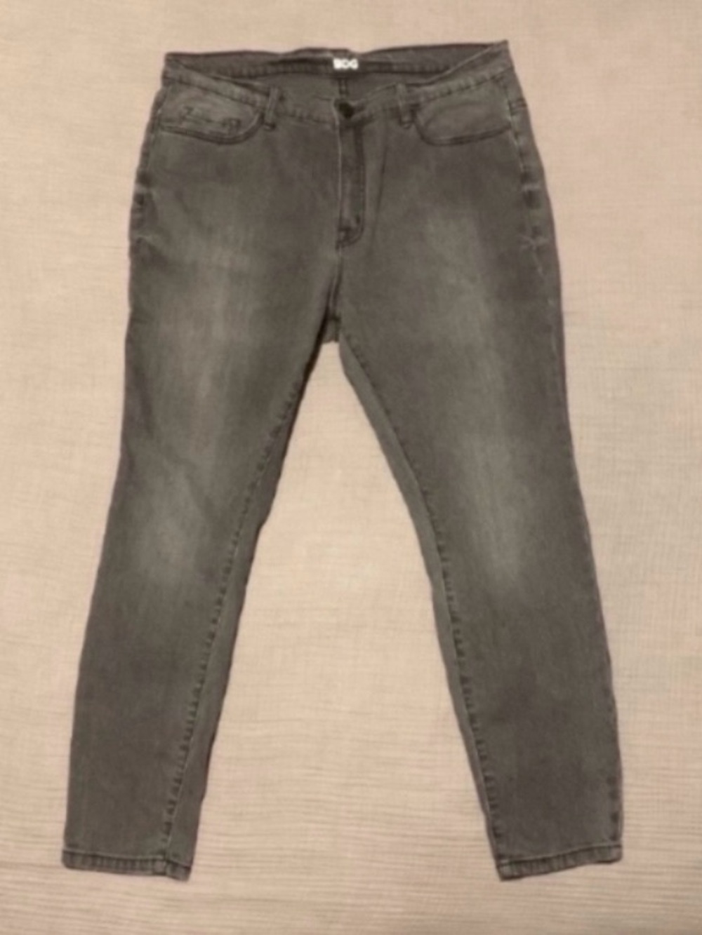 BDG Women's Charcoal Gray High-Rise Skinny Jeans